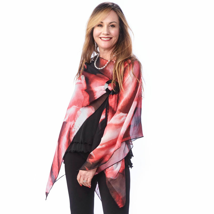 Chiffon One-size Capelet