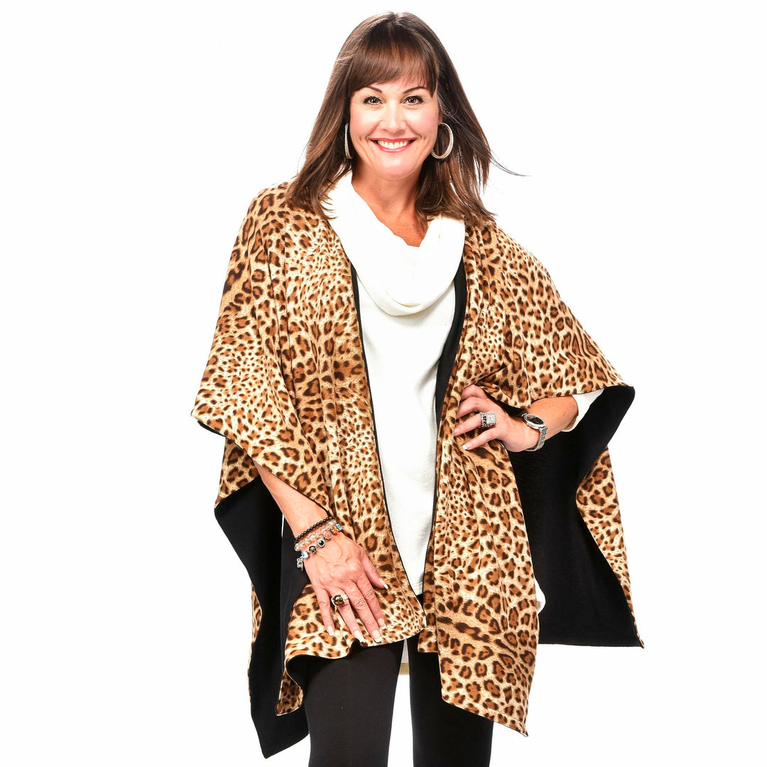 Reversible Wool Shawl