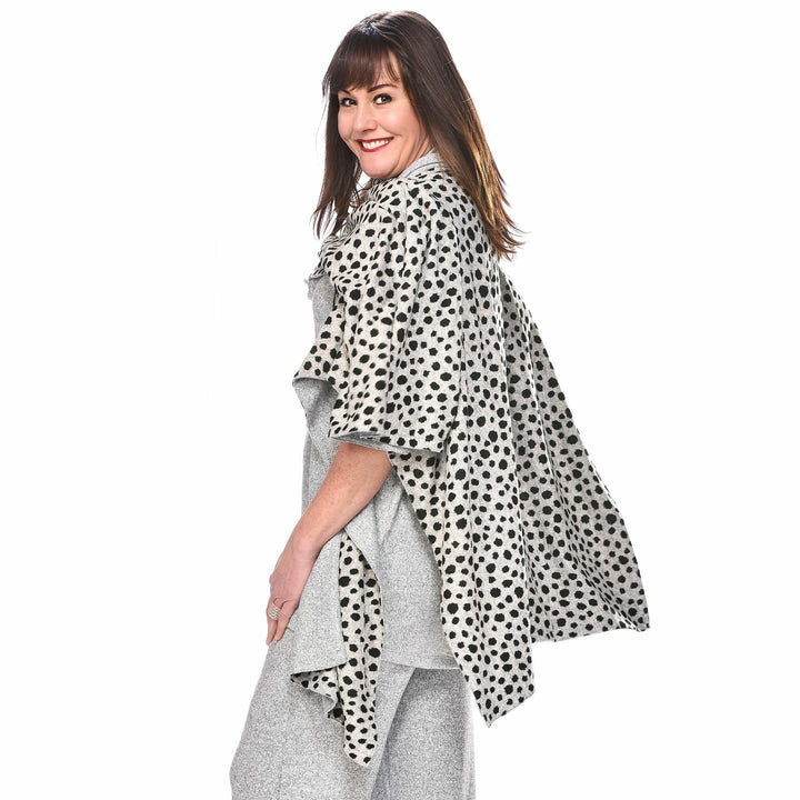 Reversible Wool Shawl