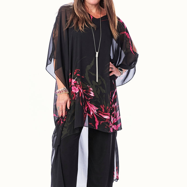 V-Neck Caftan Long
