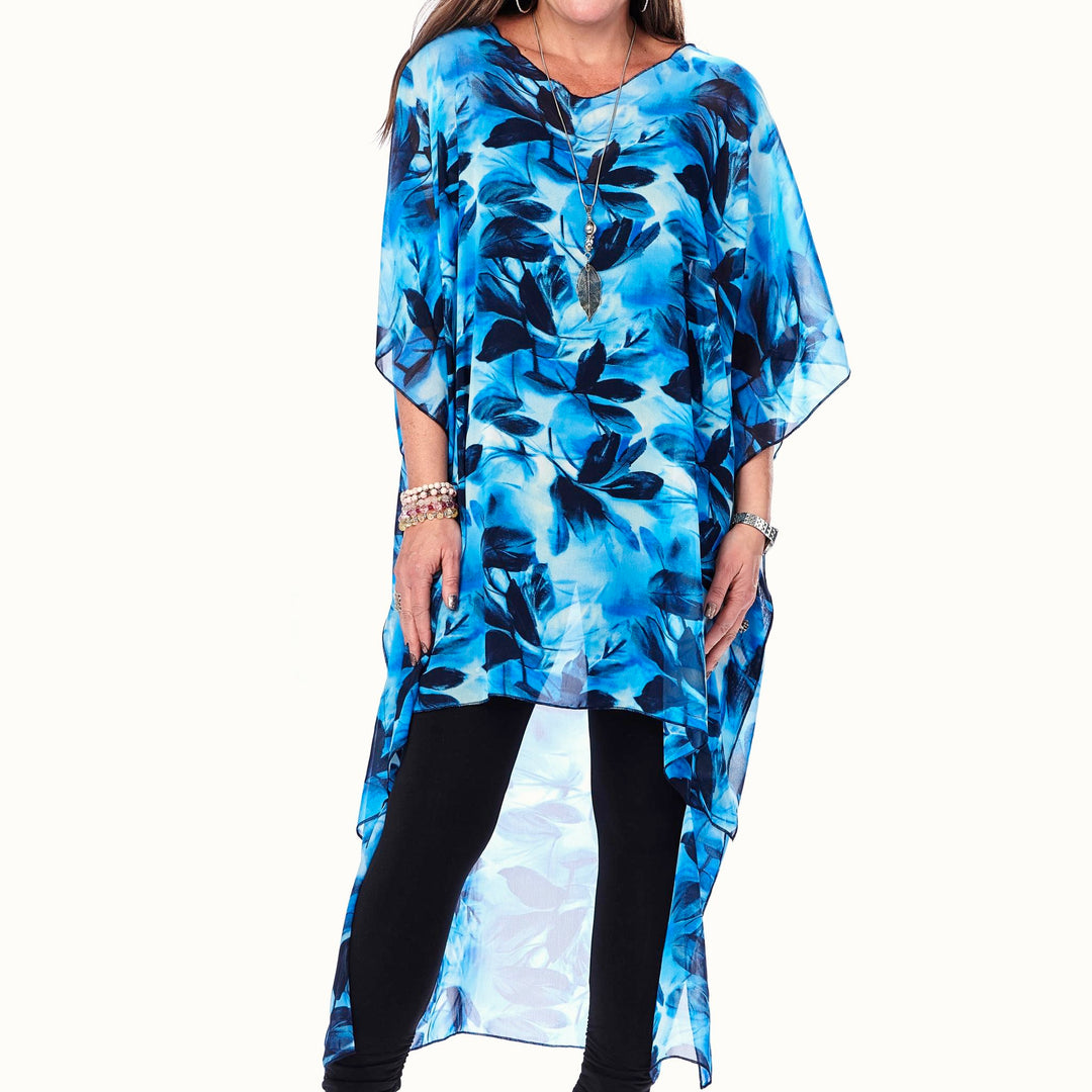 V-Neck Caftan Long