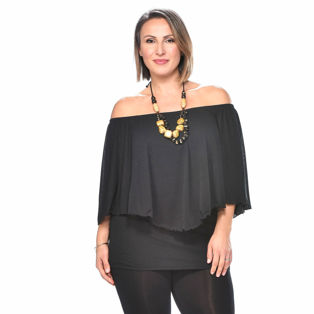 Gauze Peasant Top