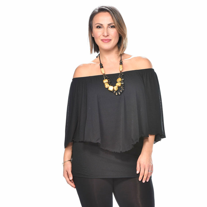 Gauze Peasant Top