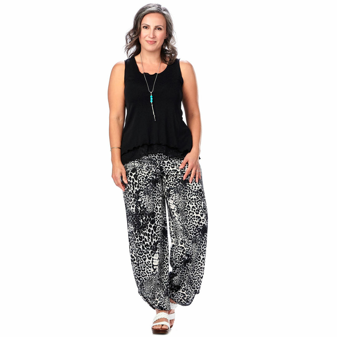 Slit Palazzo Pant
