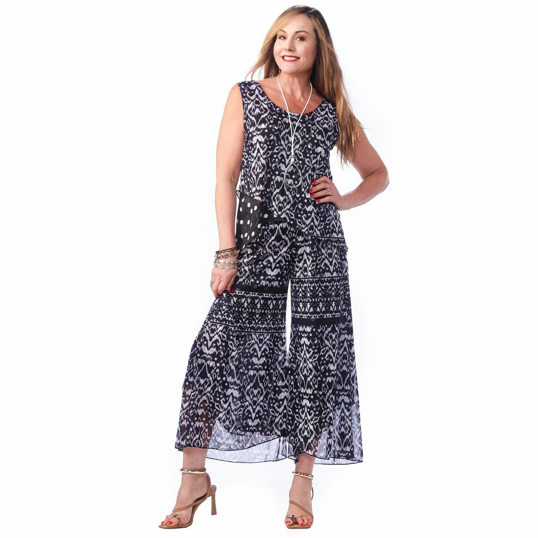 Chiffon Reversible Pant